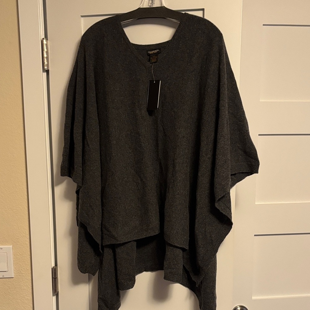 Philosophy Charcoal Poncho